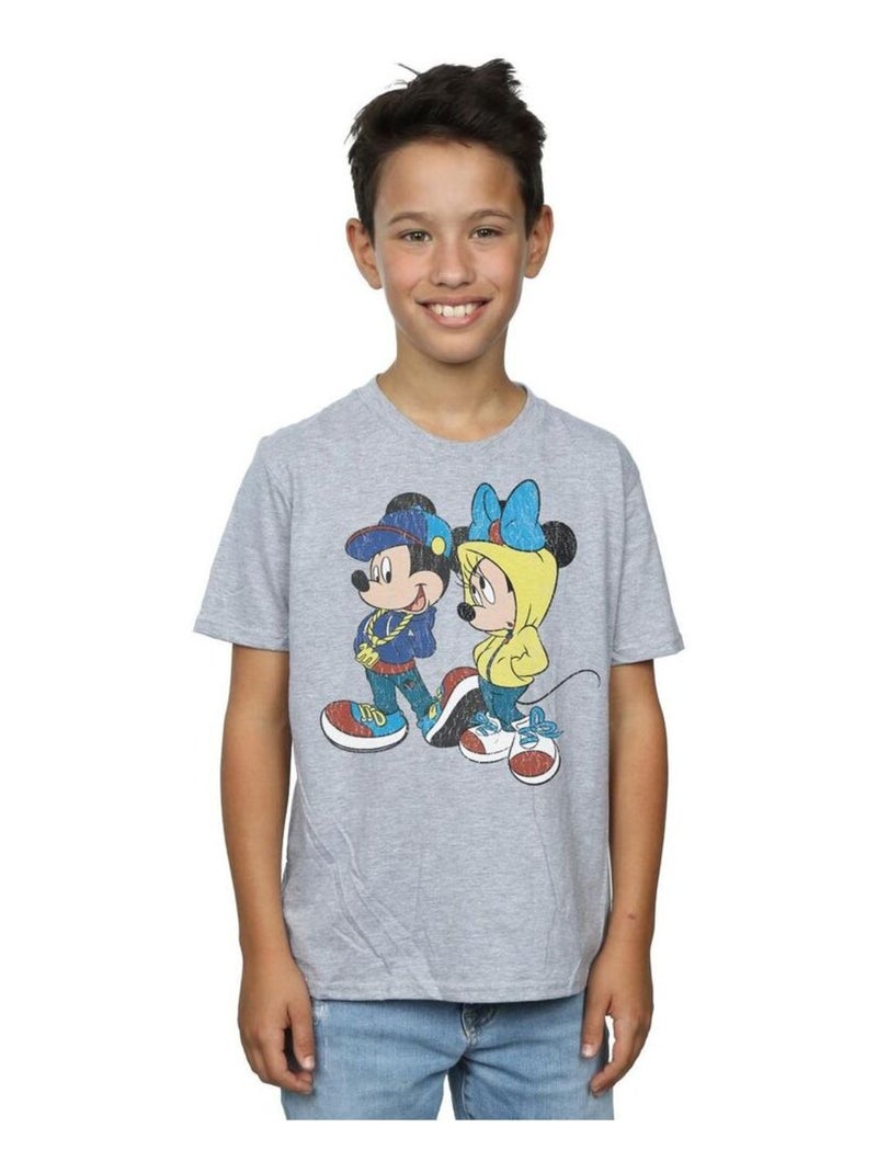 Disney - T-shirt Gris chiné - Kiabi