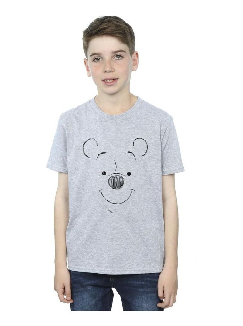 Disney - T-shirt Gris chiné - Kiabi