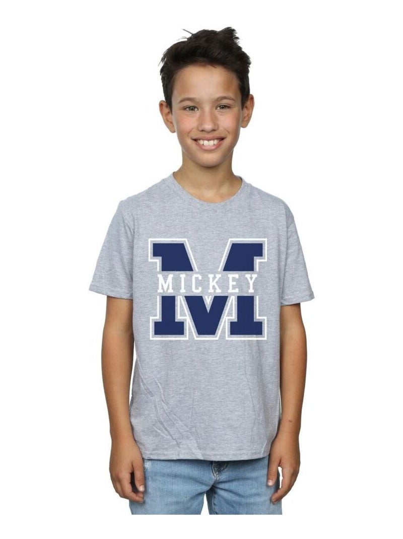 Disney - T-shirt Gris chiné - Kiabi