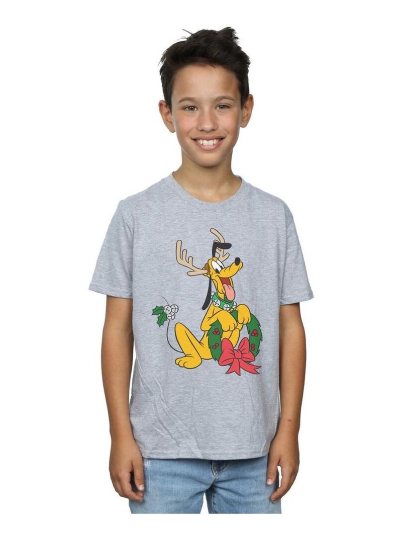 Disney - T-shirt Gris chiné - Kiabi