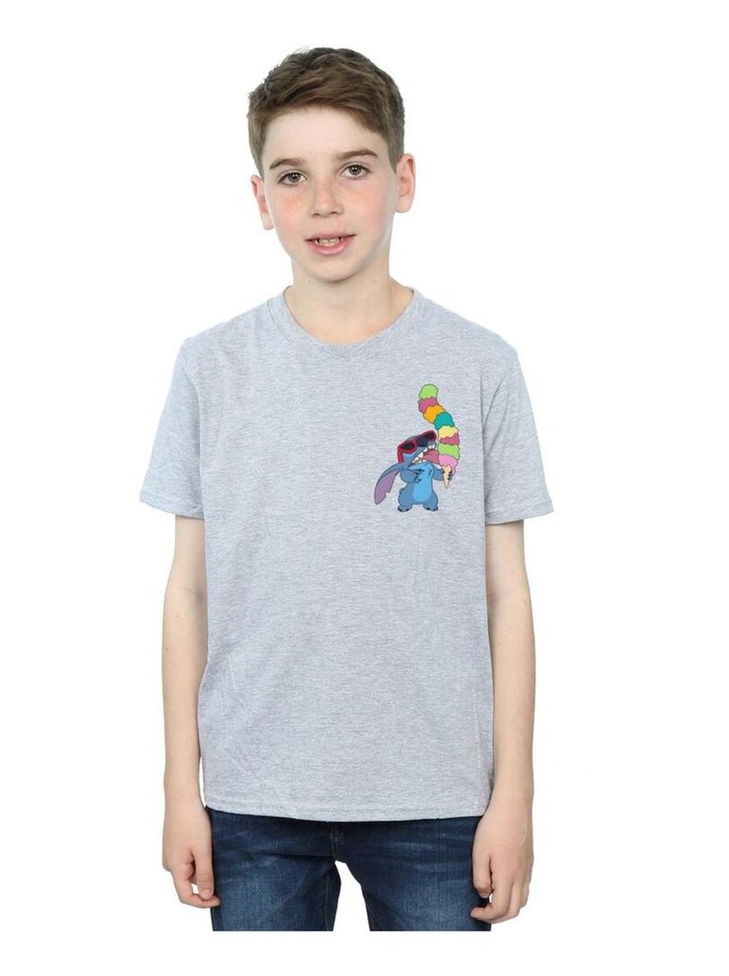 Disney - T-shirt Gris chiné - Kiabi