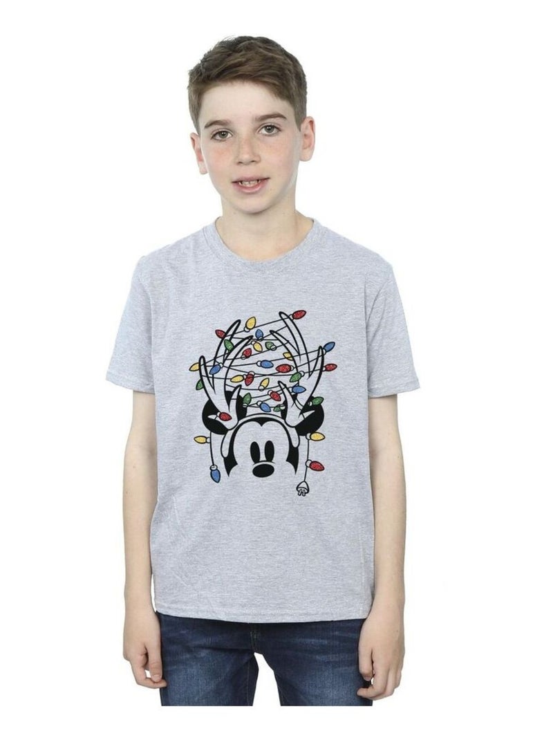 Disney - T-shirt Gris chiné - Kiabi