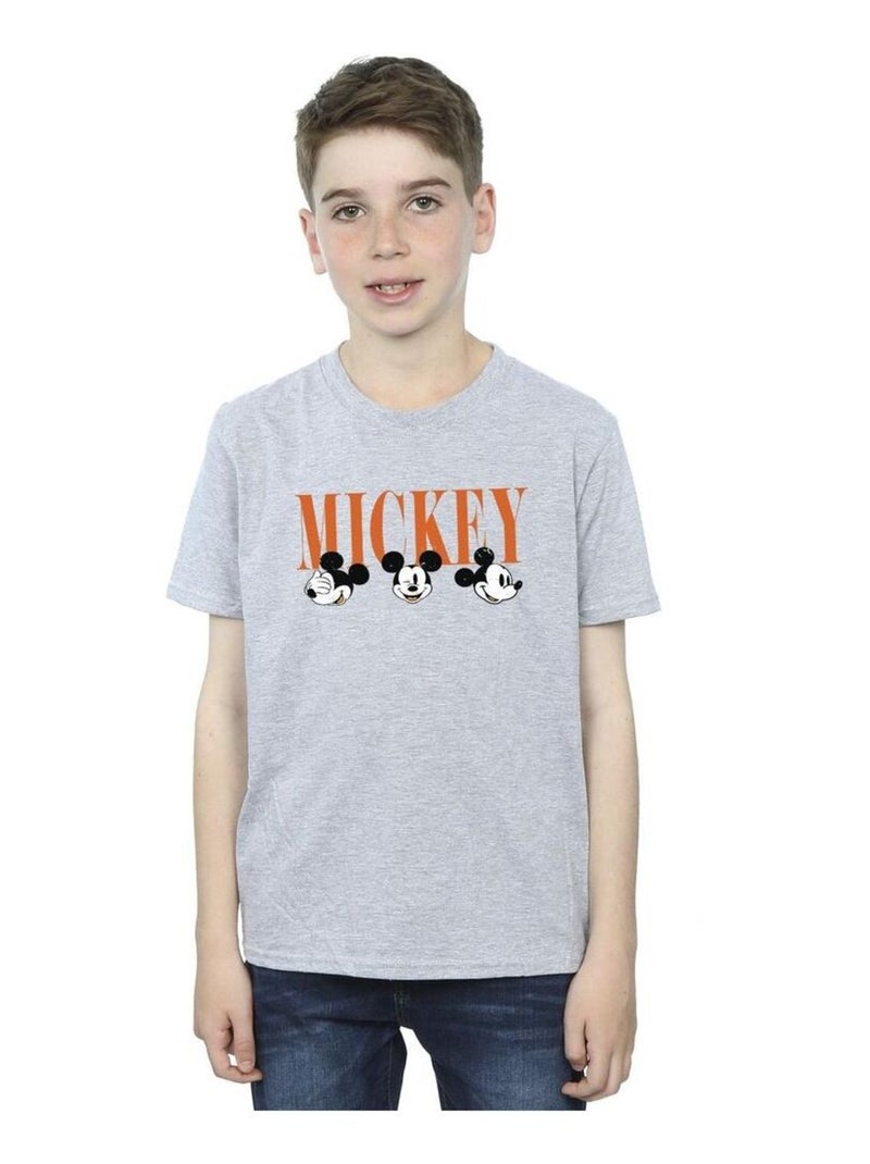 Disney - T-shirt Gris chiné - Kiabi
