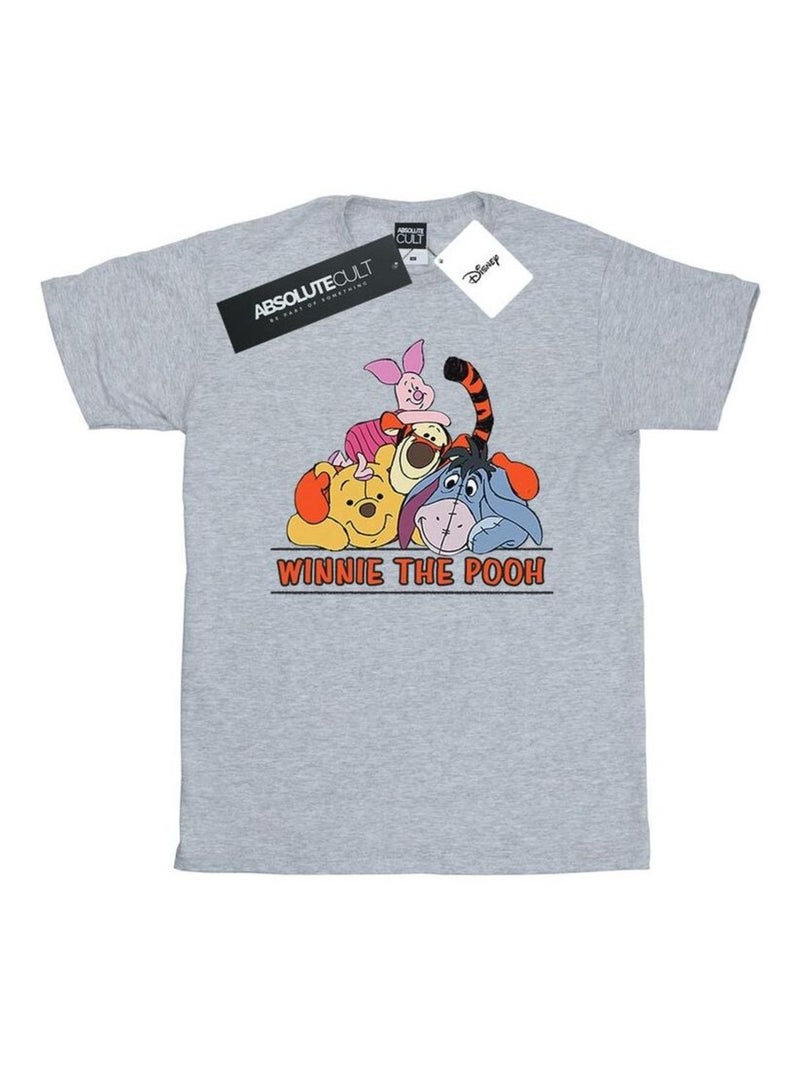 Disney - T-shirt Gris chiné - Kiabi