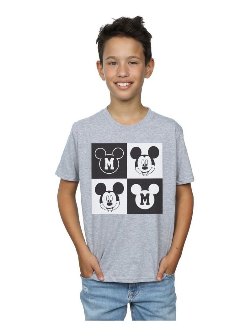 Disney - T-shirt Gris chiné - Kiabi