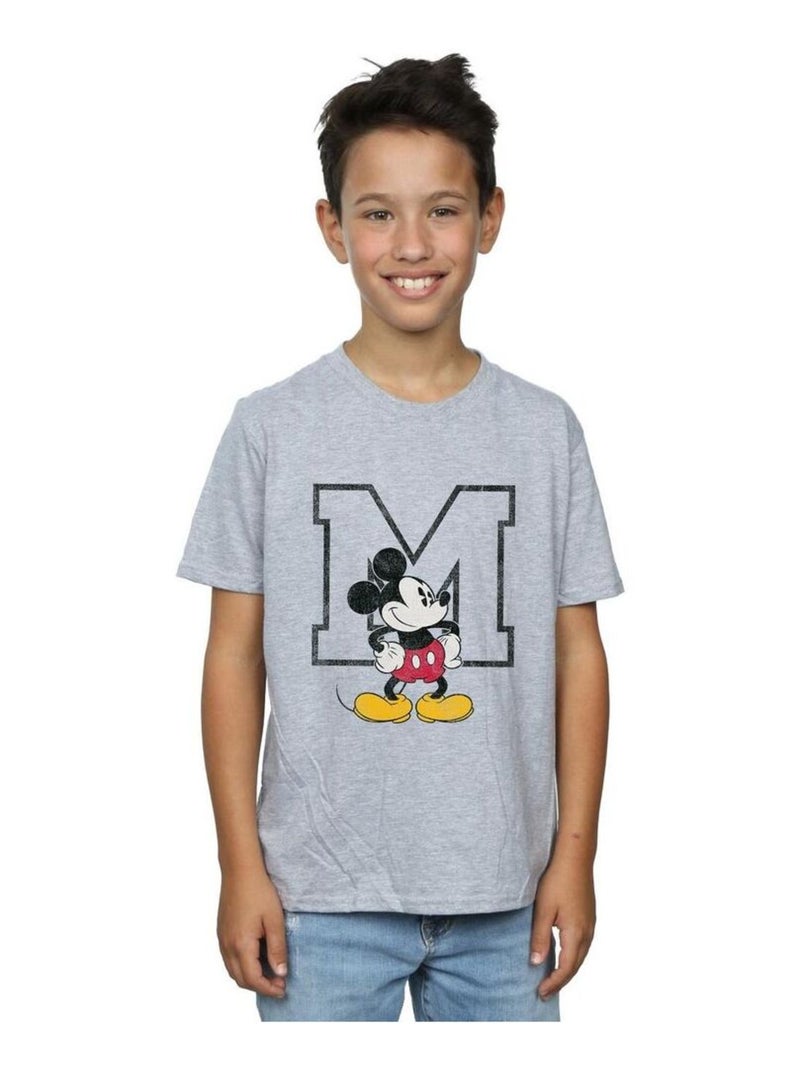 Disney - T-shirt Gris chiné - Kiabi