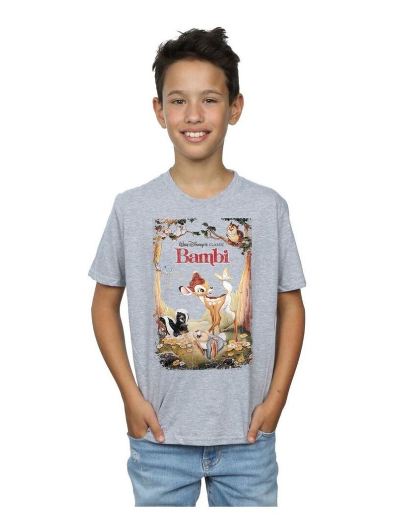 Disney - T-shirt Gris chiné - Kiabi