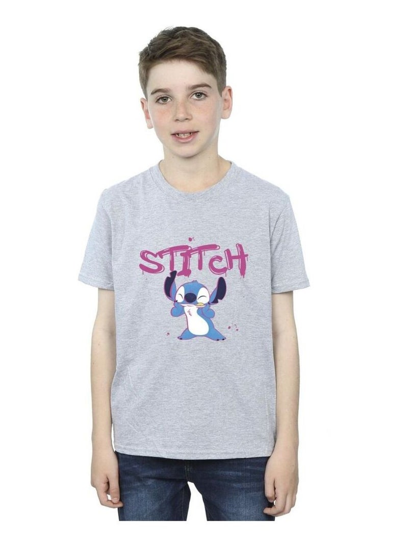 Disney - T-shirt Gris chiné - Kiabi