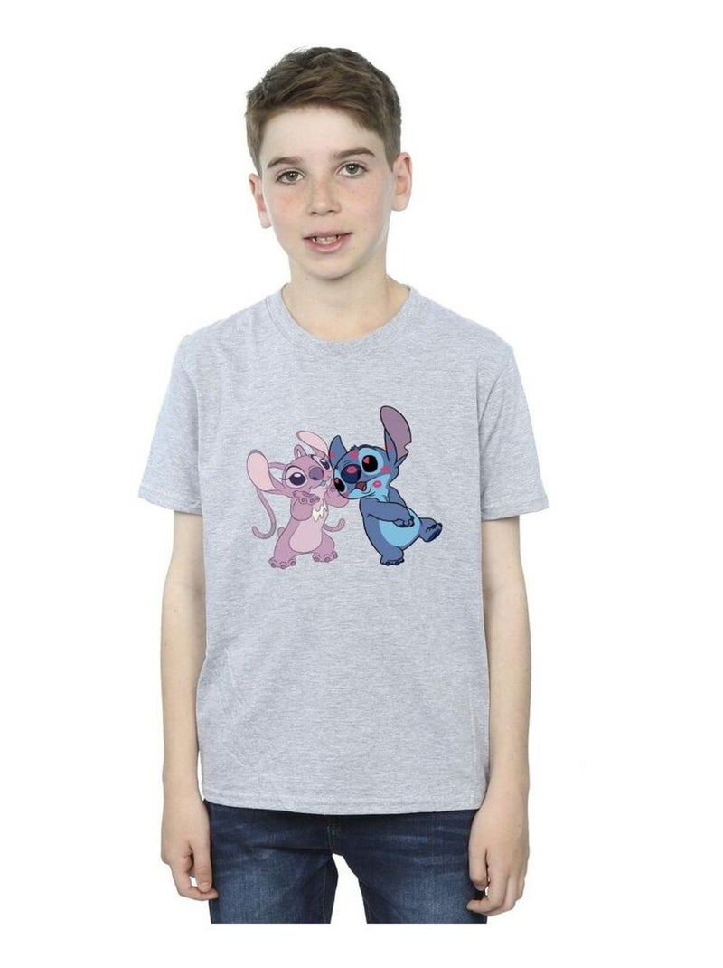 Disney - T-shirt Gris chiné - Kiabi