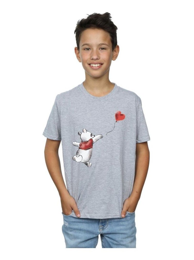 Disney - T-shirt Gris chiné - Kiabi