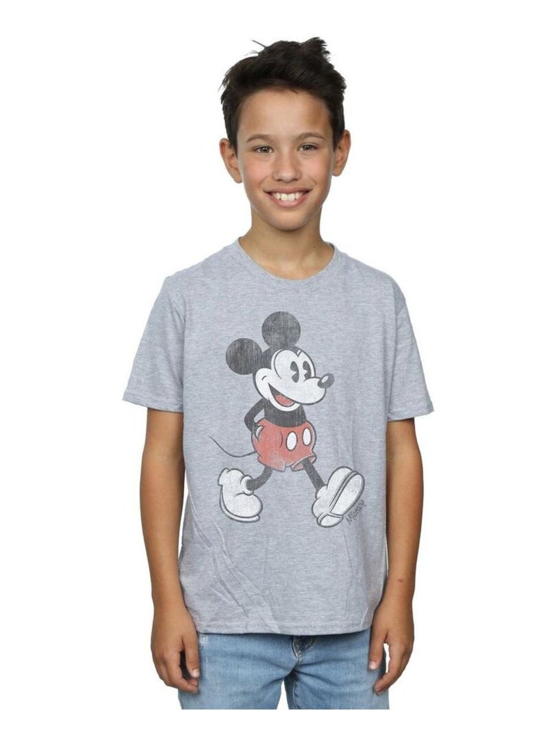 Disney - T-shirt Gris chiné - Kiabi