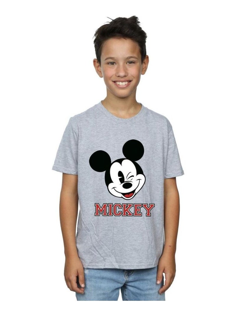 Disney - T-shirt Gris chiné - Kiabi