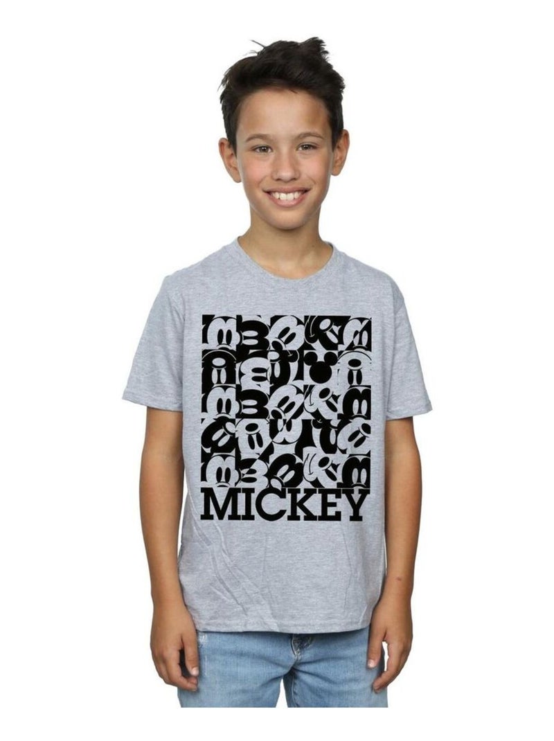 Disney - T-shirt Gris chiné - Kiabi