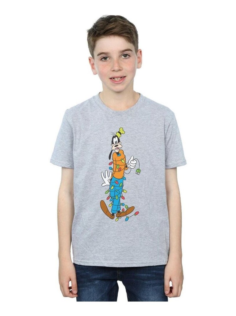 Disney - T-shirt Gris chiné - Kiabi