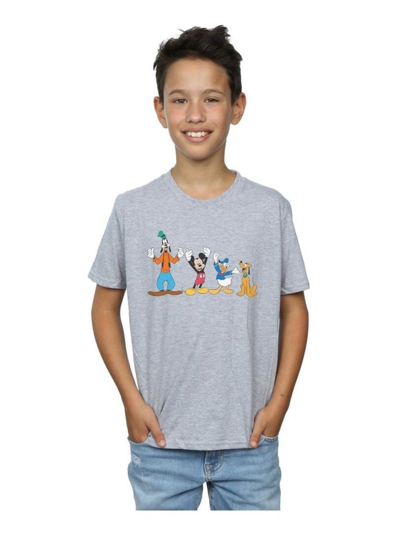 Disney - T-shirt Gris chiné - Kiabi