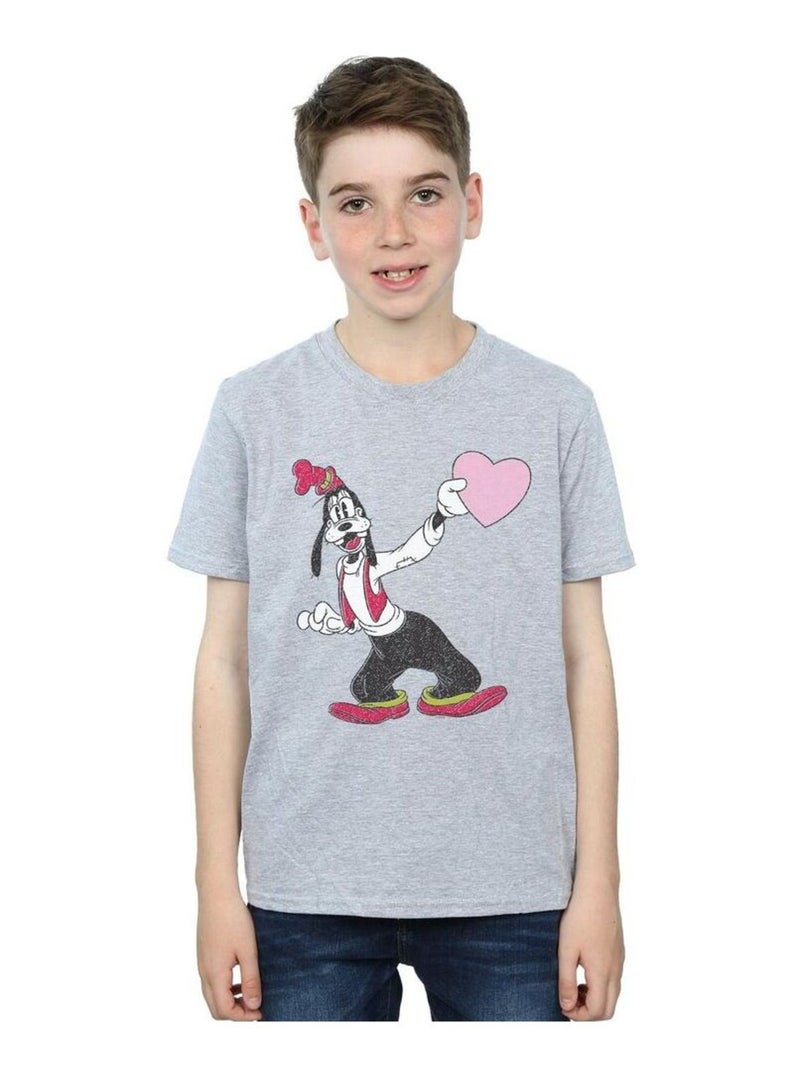 Disney - T-shirt Gris chiné - Kiabi