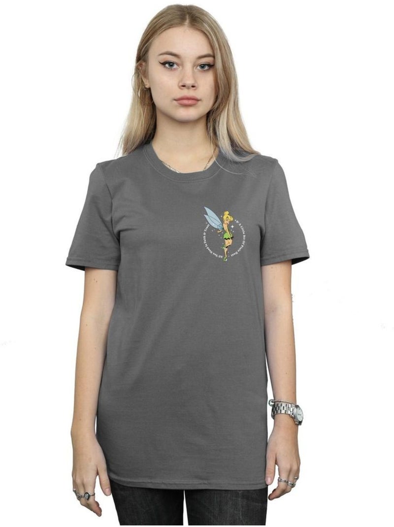 Disney - T-shirt Gris Noir - Kiabi