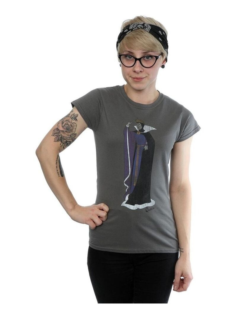 Disney - T-shirt Gris Noir - Kiabi