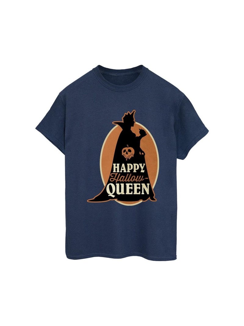 Disney - T-shirt HALLOW QUEEN Bleu marine - Kiabi