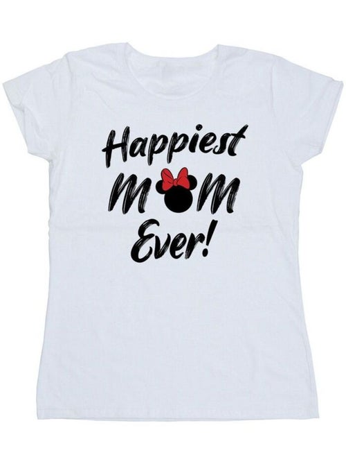 Disney - T-shirt HAPPIEST MOM EVER - Kiabi Disney - T-shirt HAPPIEST MOM EVER - Kiabi