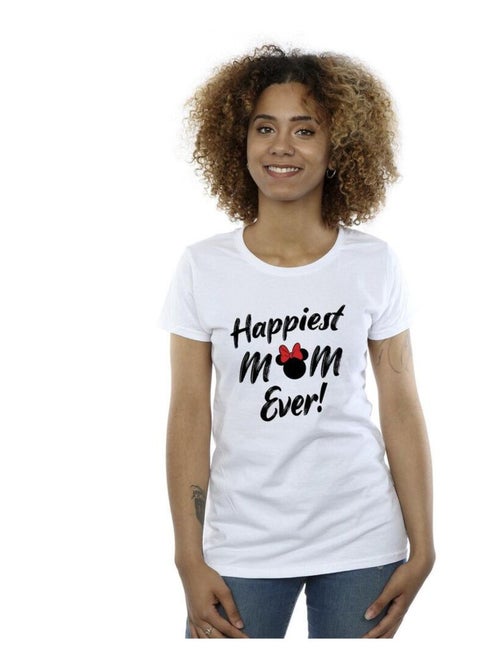 Disney - T-shirt HAPPIEST MOM EVER - Kiabi Disney - T-shirt HAPPIEST MOM EVER - Kiabi