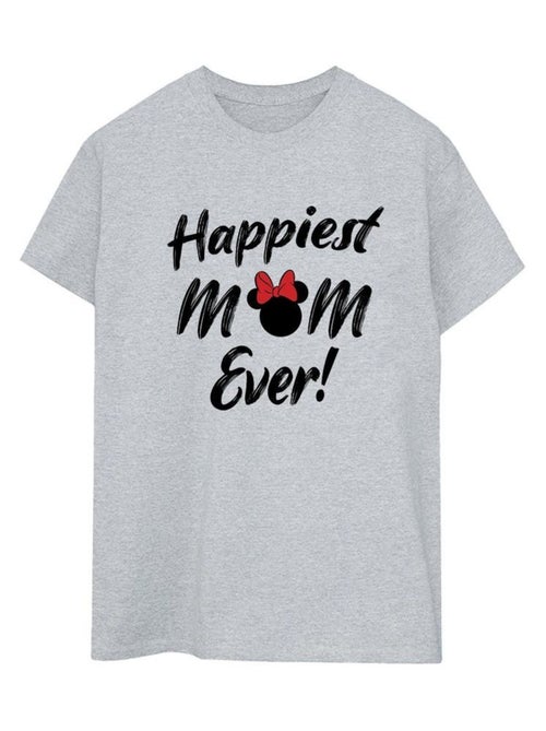 Disney - T-shirt HAPPIEST MOM EVER - Kiabi