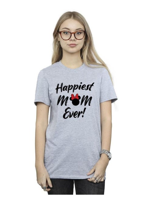 Disney - T-shirt HAPPIEST MOM EVER - Kiabi