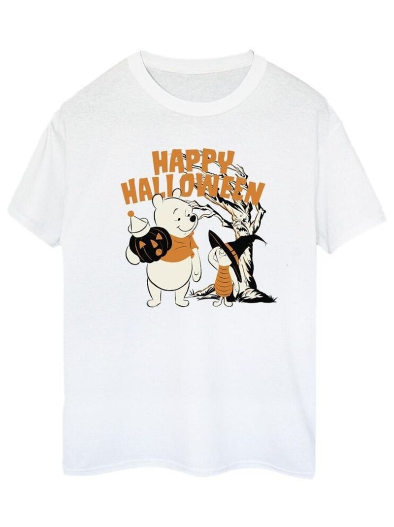 Disney - T-shirt HAPPY HALLOWEEN Blanc - Kiabi
