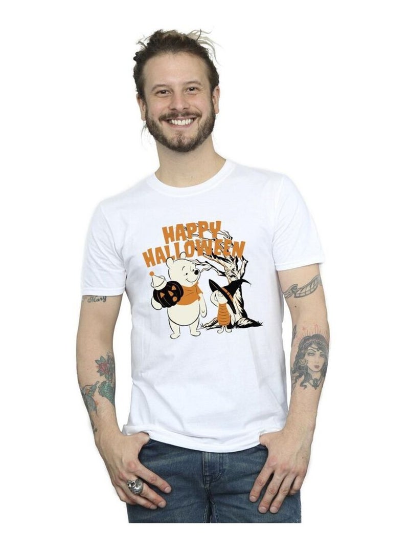 Disney - T-shirt HAPPY HALLOWEEN Blanc - Kiabi