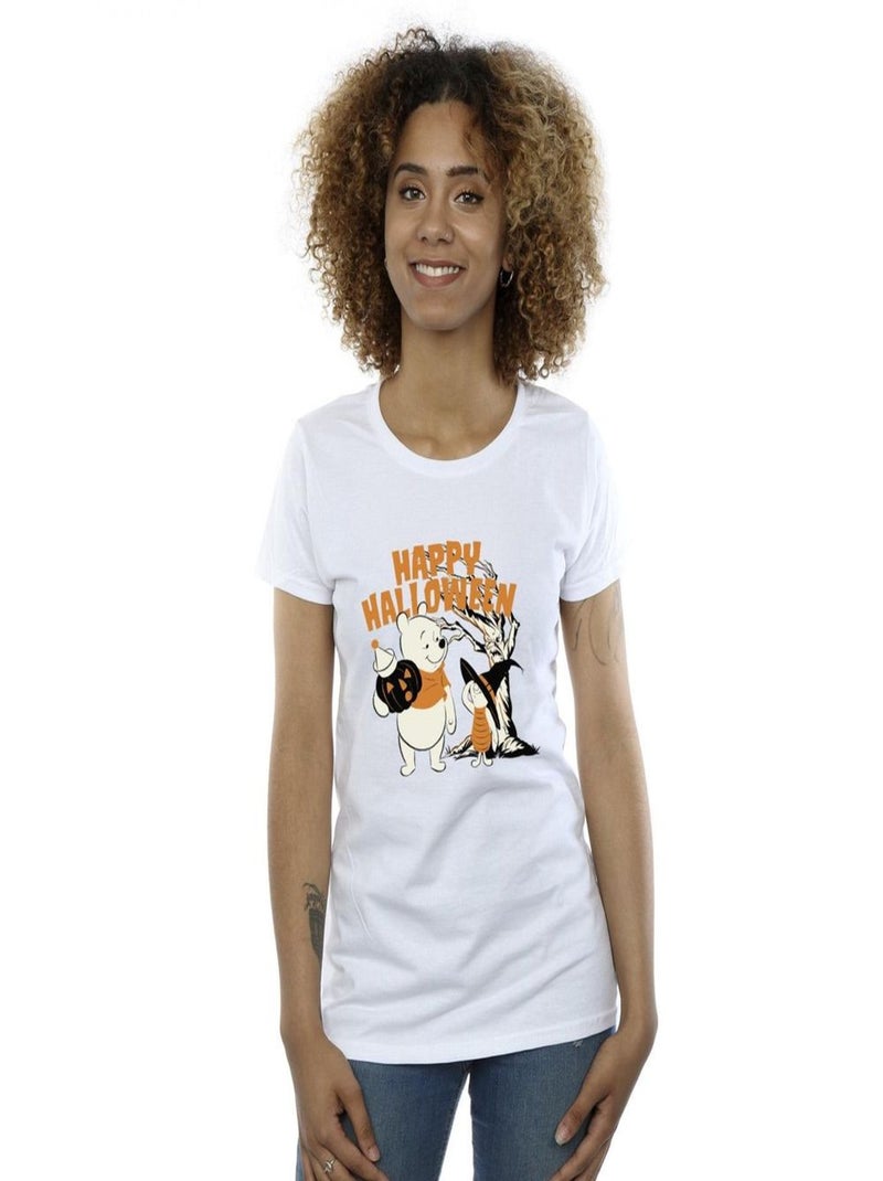 Disney - T-shirt HAPPY HALLOWEEN Blanc - Kiabi