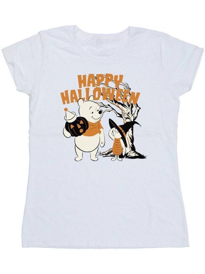 Disney - T-shirt HAPPY HALLOWEEN Blanc - Kiabi