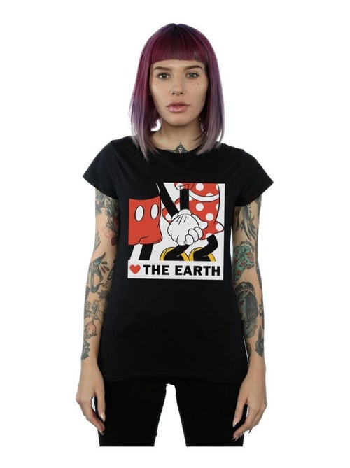 Disney - T-shirt HEART THE EARTH - Kiabi Disney - T-shirt HEART THE EARTH - Kiabi