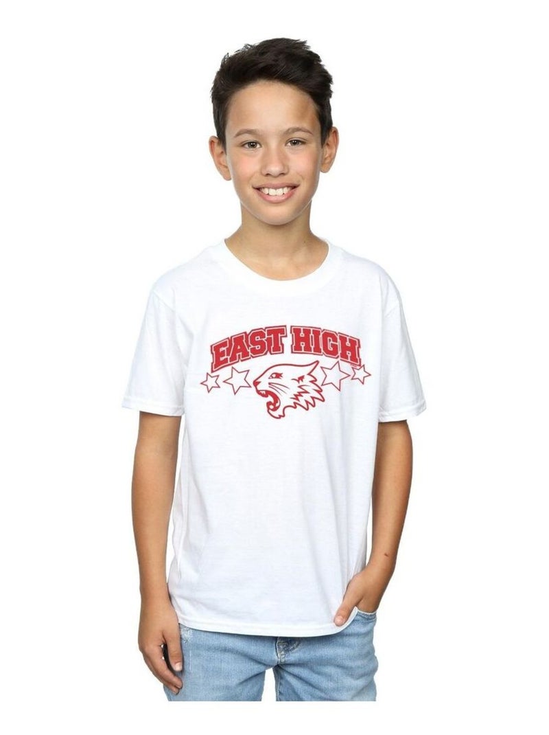 Disney - T-shirt HIGH SCHOOL MUSICAL Blanc - Kiabi