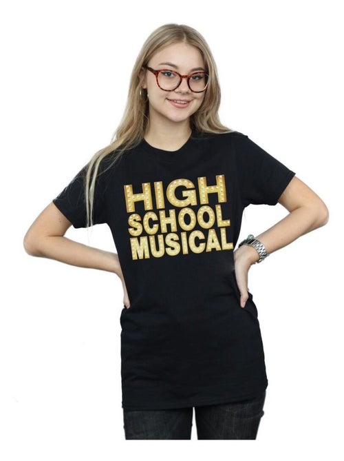 Disney - T-shirt High School Musical: Premiers pas sur scène THE MUSICAL LIGHTS - Kiabi Disney - T-shirt High School Musical: Premiers pas sur scène THE MUSICAL LIGHTS - Kiabi