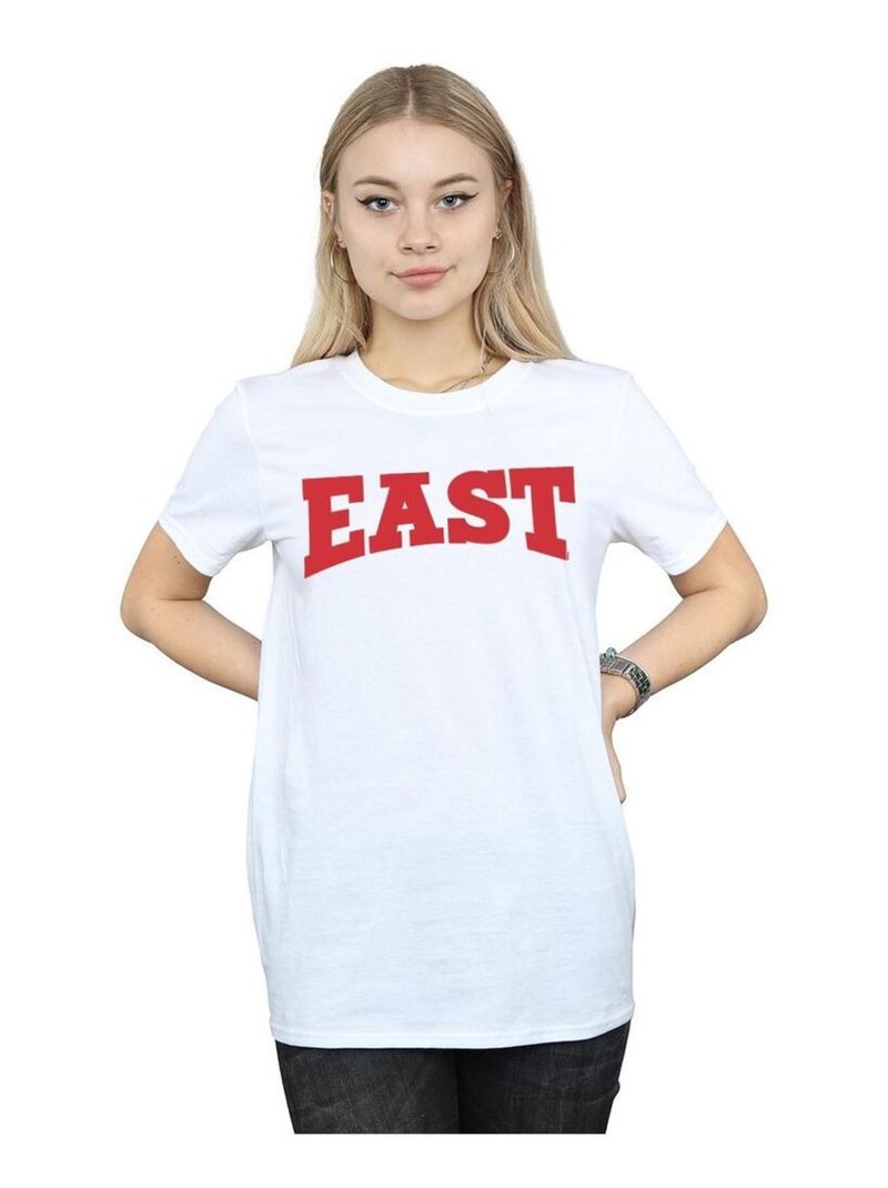 Disney - T-shirt HIGH SCHOOL MUSICAL THE MUSICAL EAST HIGH Blanc - Kiabi