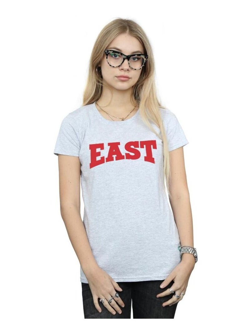 Disney - T-shirt HIGH SCHOOL MUSICAL THE MUSICAL EAST HIGH Gris chiné - Kiabi