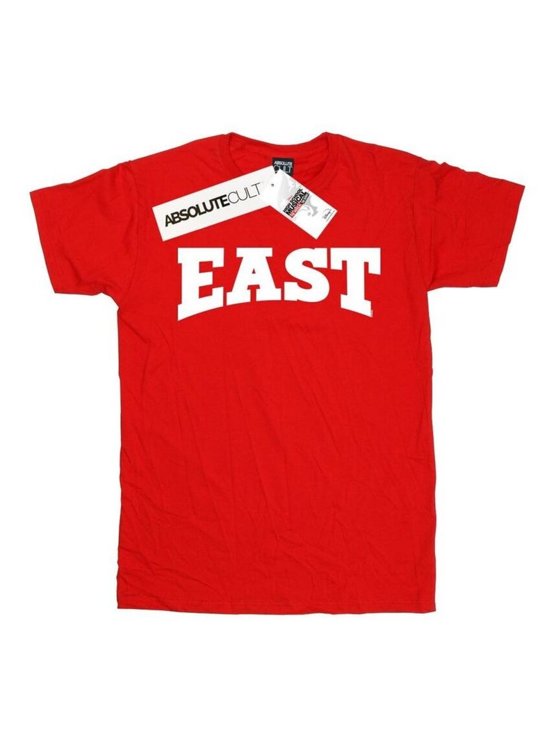 Disney - T-shirt HIGH SCHOOL MUSICAL THE MUSICAL EAST HIGH Rouge - Kiabi