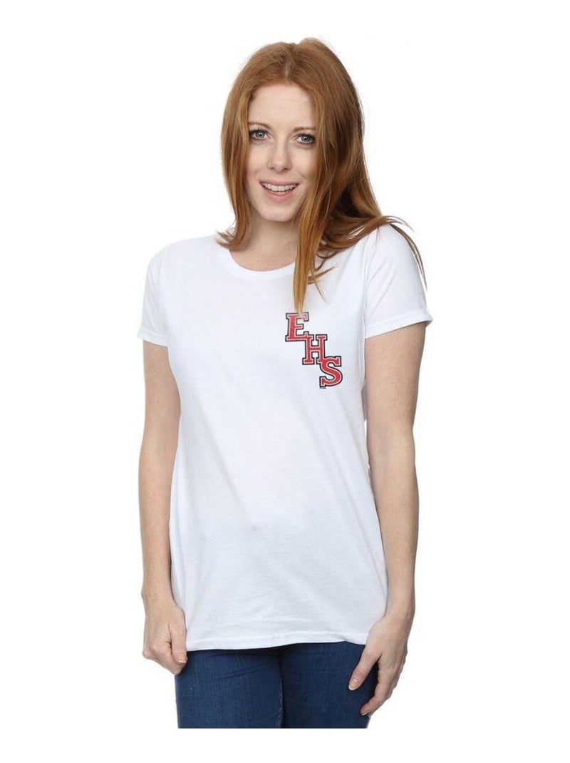 Disney - T-shirt HIGH SCHOOL MUSICAL THE MUSICAL EHS Blanc - Kiabi