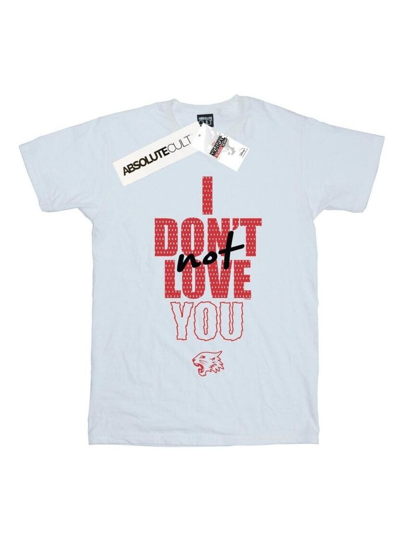 Disney - T-shirt HIGH SCHOOL MUSICAL THE MUSICAL NOT YOU Blanc - Kiabi