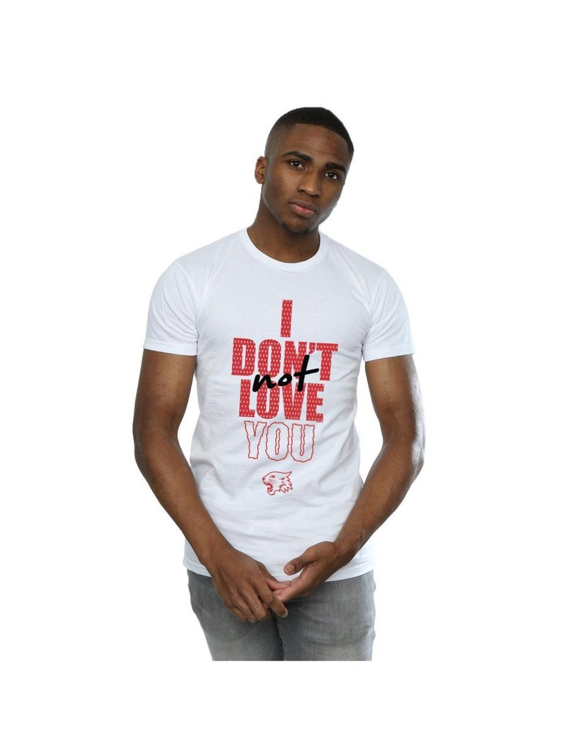 Disney - T-shirt HIGH SCHOOL MUSICAL THE MUSICAL NOT YOU Blanc - Kiabi