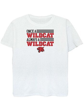 Disney - T-shirt HIGH SCHOOL MUSICAL THE MUSICAL ONCE A WILDCAT