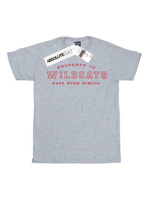 Disney - T-shirt HIGH SCHOOL MUSICAL THE MUSICAL PROPERTY OF WILDCATS - Kiabi