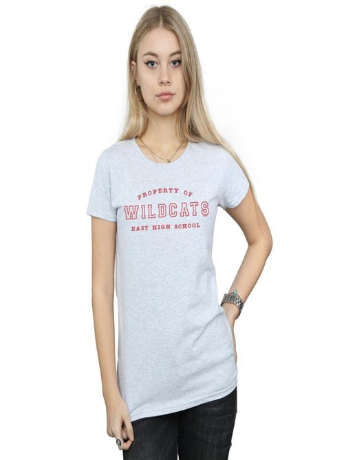 Disney - T-shirt HIGH SCHOOL MUSICAL THE MUSICAL PROPERTY OF WILDCATS - Kiabi