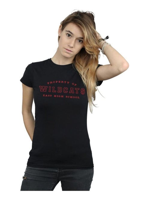 Disney - T-shirt HIGH SCHOOL MUSICAL THE MUSICAL PROPERTY OF WILDCATS - Kiabi