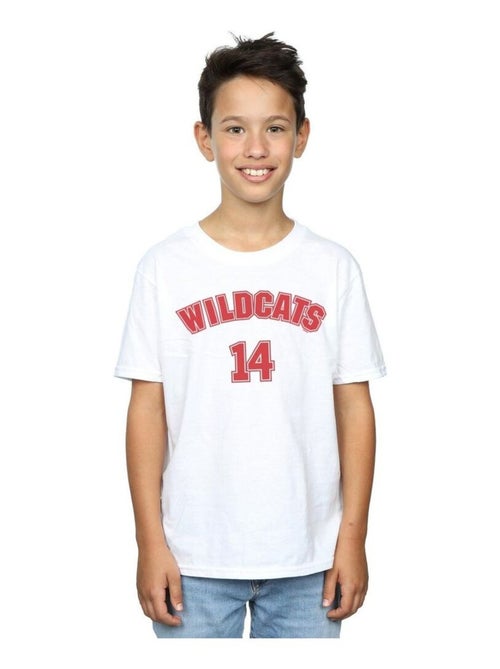 Disney - T-shirt HIGH SCHOOL MUSICAL THE MUSICAL WILDCATS - Kiabi
