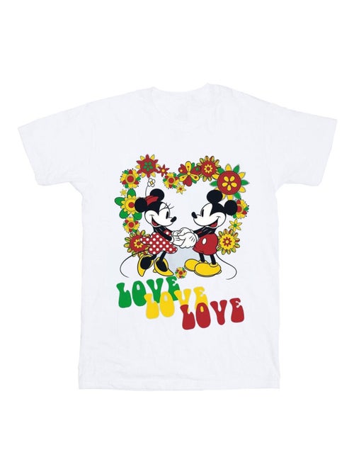 Disney - T-shirt HIPPIE LOVE - Kiabi