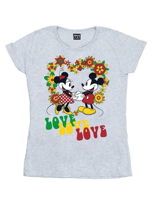 Disney - T-shirt HIPPIE LOVE - Kiabi Disney - T-shirt HIPPIE LOVE - Kiabi