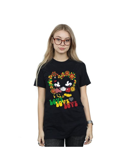 Disney - T-shirt HIPPIE LOVE - Kiabi Disney - T-shirt HIPPIE LOVE - Kiabi