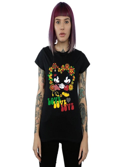 Disney - T-shirt HIPPIE LOVE - Kiabi