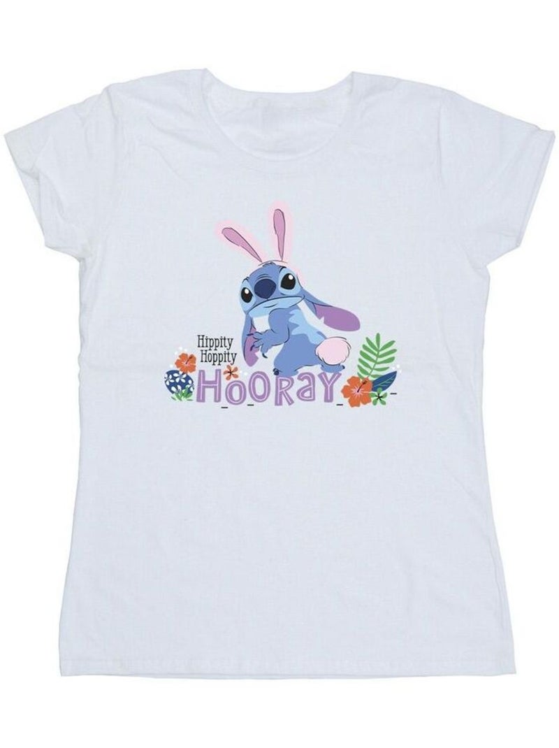 Disney - T-shirt HIPPITY HOP Blanc - Kiabi